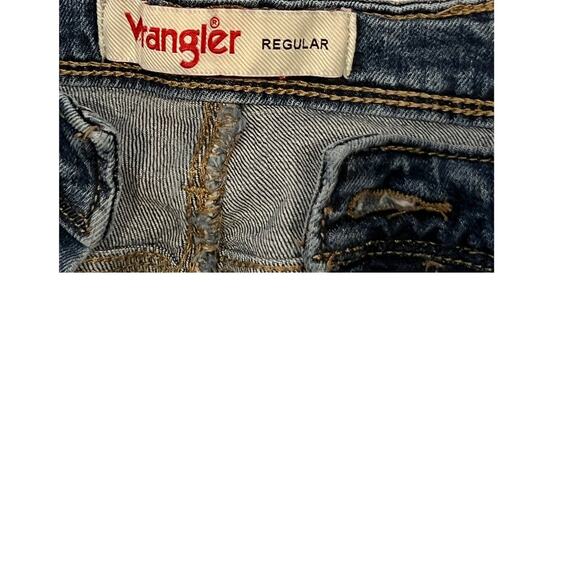 Wrangler Regular Fit Jeans Mens 38x30 - Picture 3 of 5
